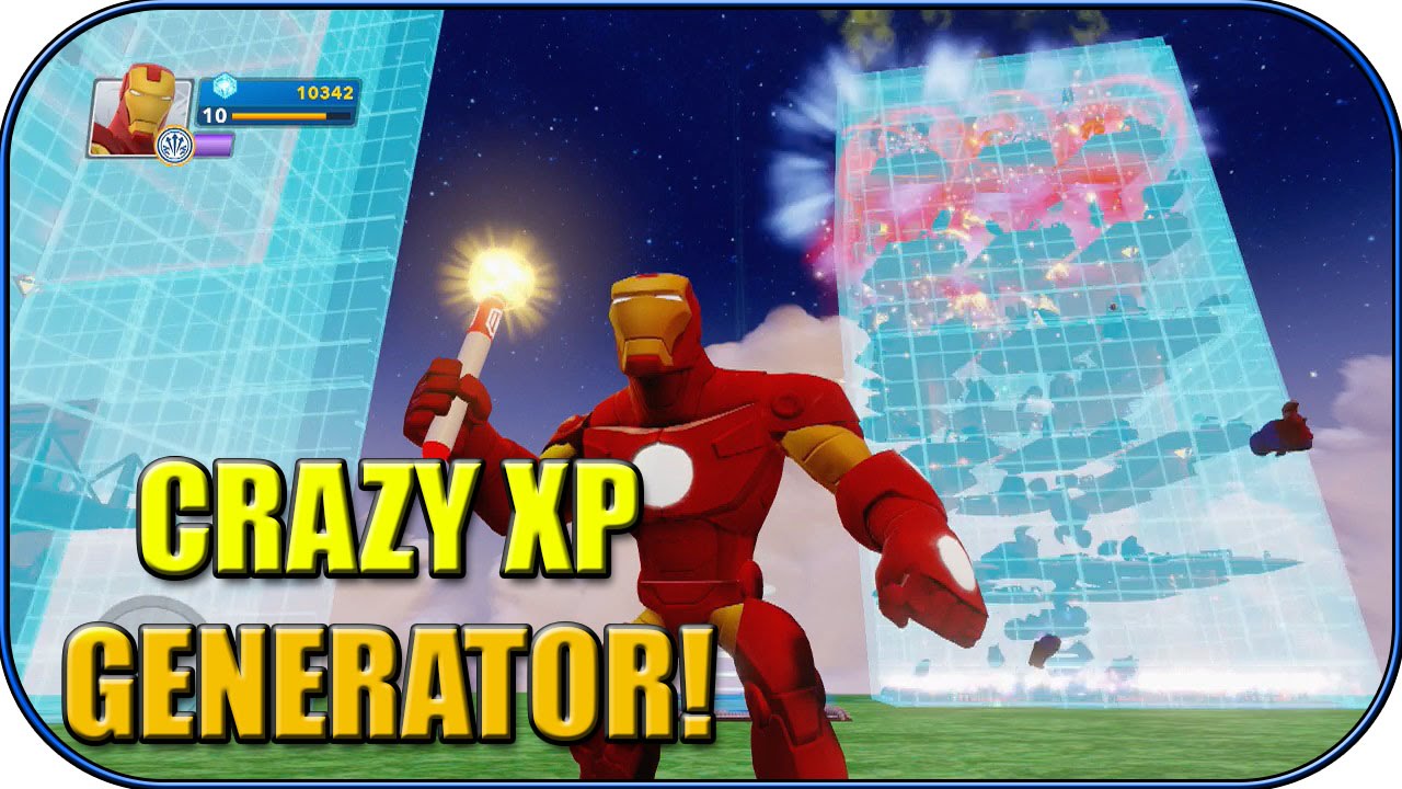 Disney Infinity 2.0 BEST XP SPARKS GENERATOR FARM! Disney Infinity