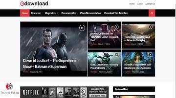 Blogger template - how to download free blogger templates