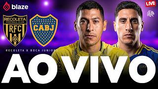 🔴RECOLETA X BOCA JUNIORS | AO VIVO | SUL-AMERICANA 2026 | JOGO AO VIVO COM IMAGENS DO DEL CHACO