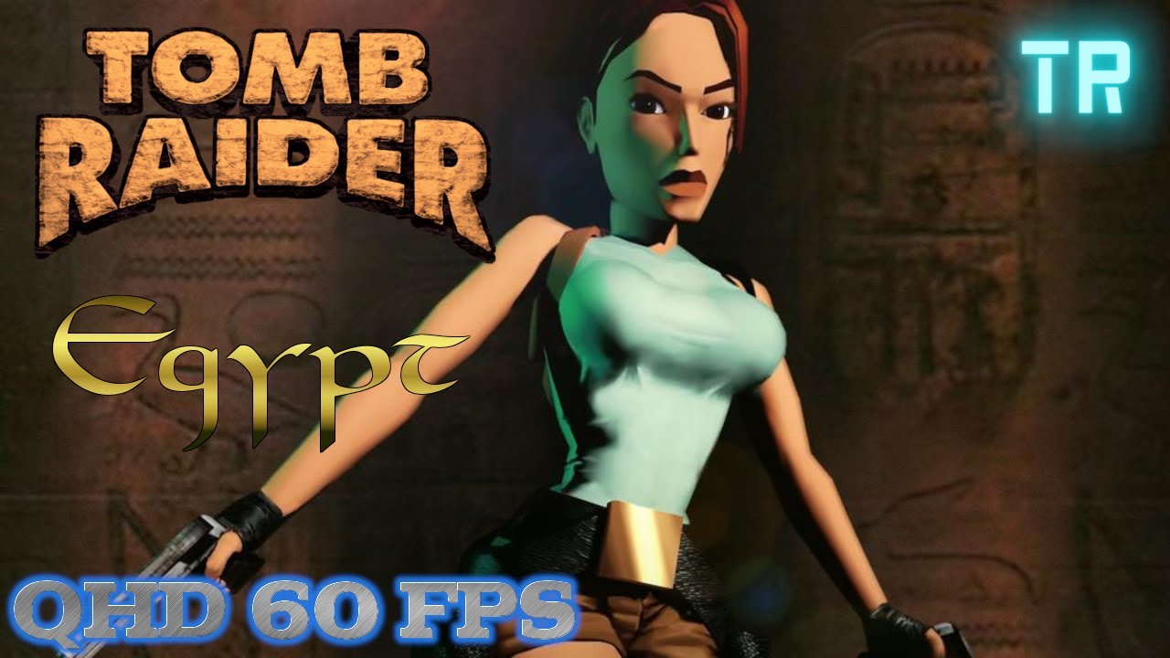 TOMB RAIDER (1996) 100% Walkthrough Part 3 - Egypt - No Commentary