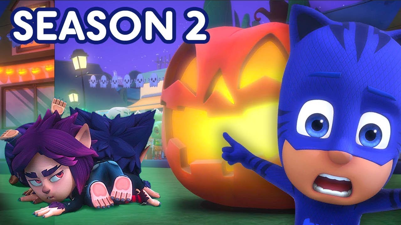 Halloween Tricksters! | PJ Masks Funny Colors