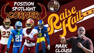 Command Post LIVE! | Commanders Position Spotlight Pre-Draft: CORNER + Mark Clouse GETS IT! + At #7