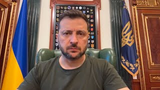 Звернення Володимира Зеленського наприкінці 1293-го дня війни