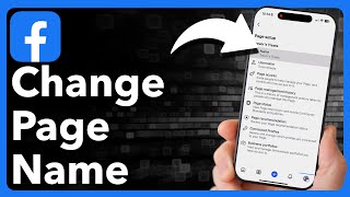 How To Change Facebook Page Name