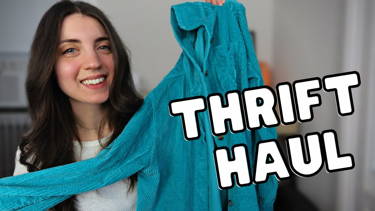 Goodwill Bins Thrift Haul to Sell on Poshmark & eBay (a small but still