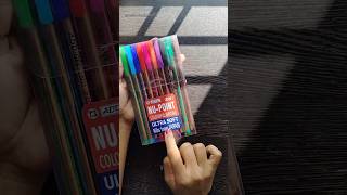 ultra soft colourful writing pens🖍️ writing pens #ytshorts #viral #art #material screenshot 5