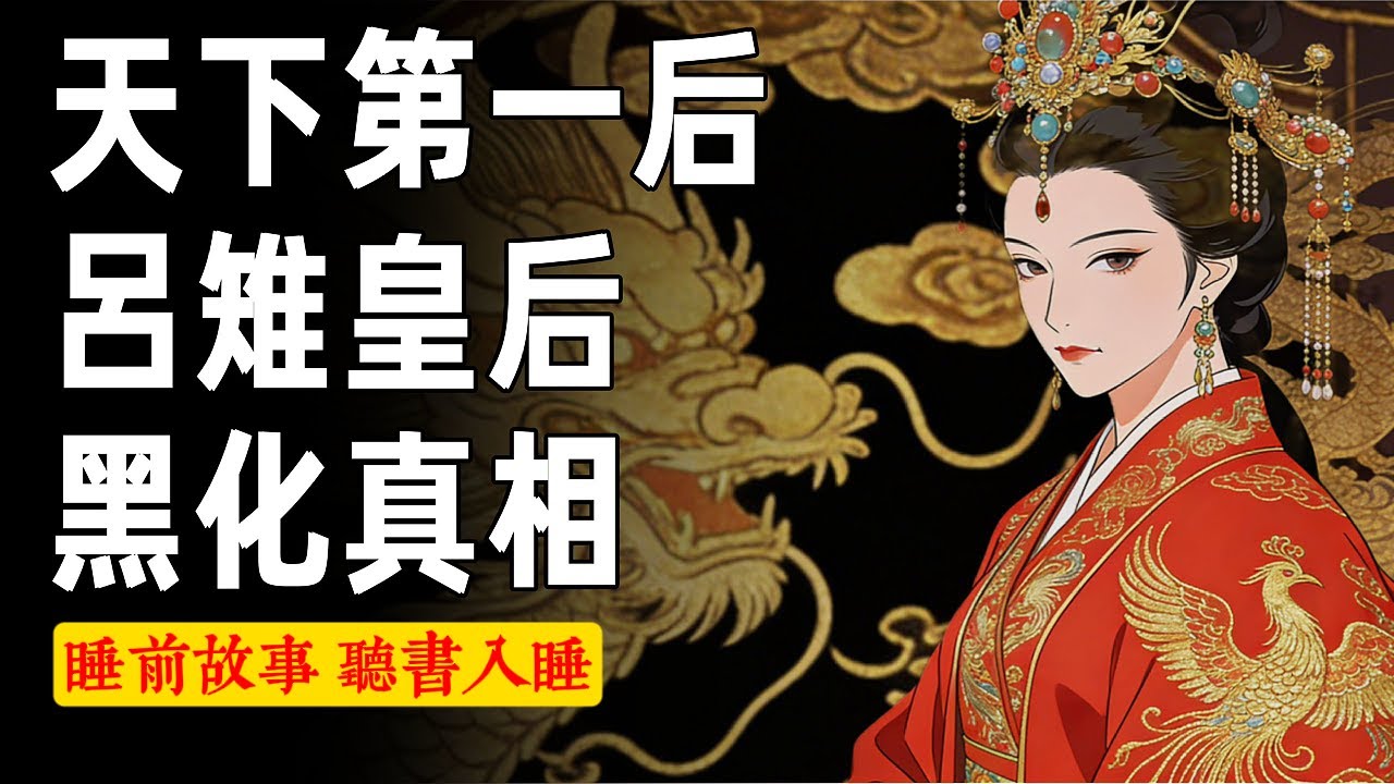 中國第一皇后：呂雉，從“溫柔善良”到“邪惡狠毒”的黑化真相！|睡前故事，安神助眠，聽書入睡。