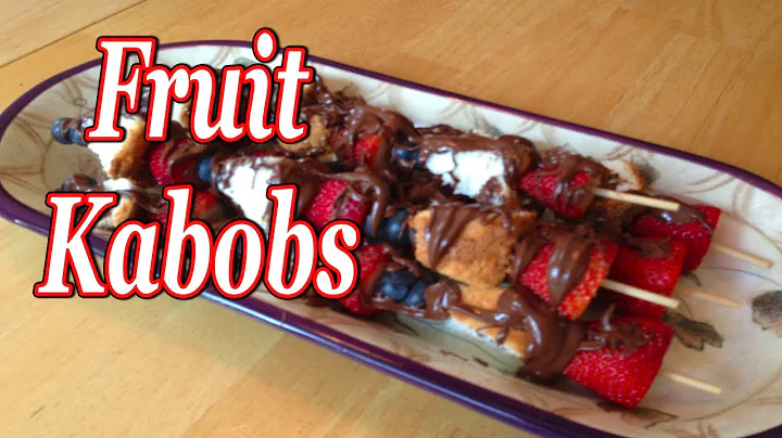 Fruit Kabobs ~ Great For 4th Of July Parties!