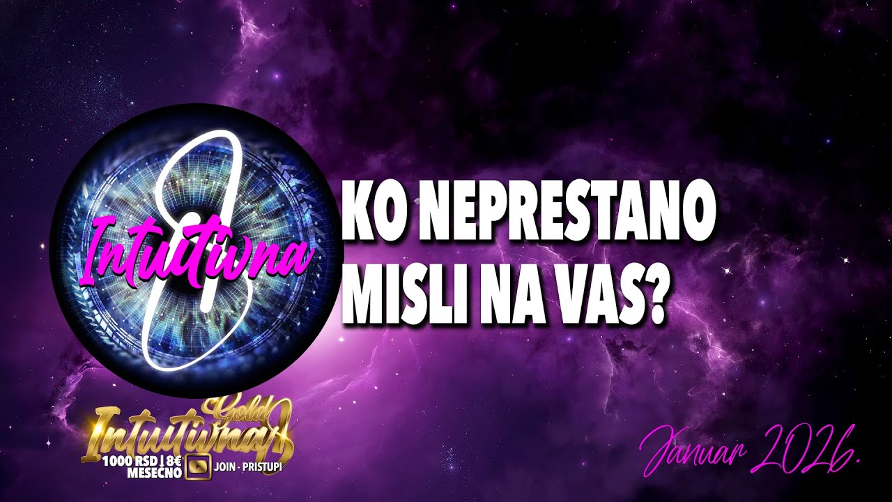 🌟KO NEPRESTANO MISLI NA VAS 🌟 Tarot citanje 🔮 Kolektivno otvaranje @Intuitivna8
