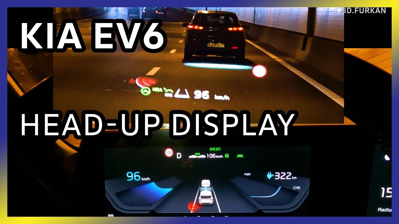 Heads-Up Display in ACTION - Kia EV6 