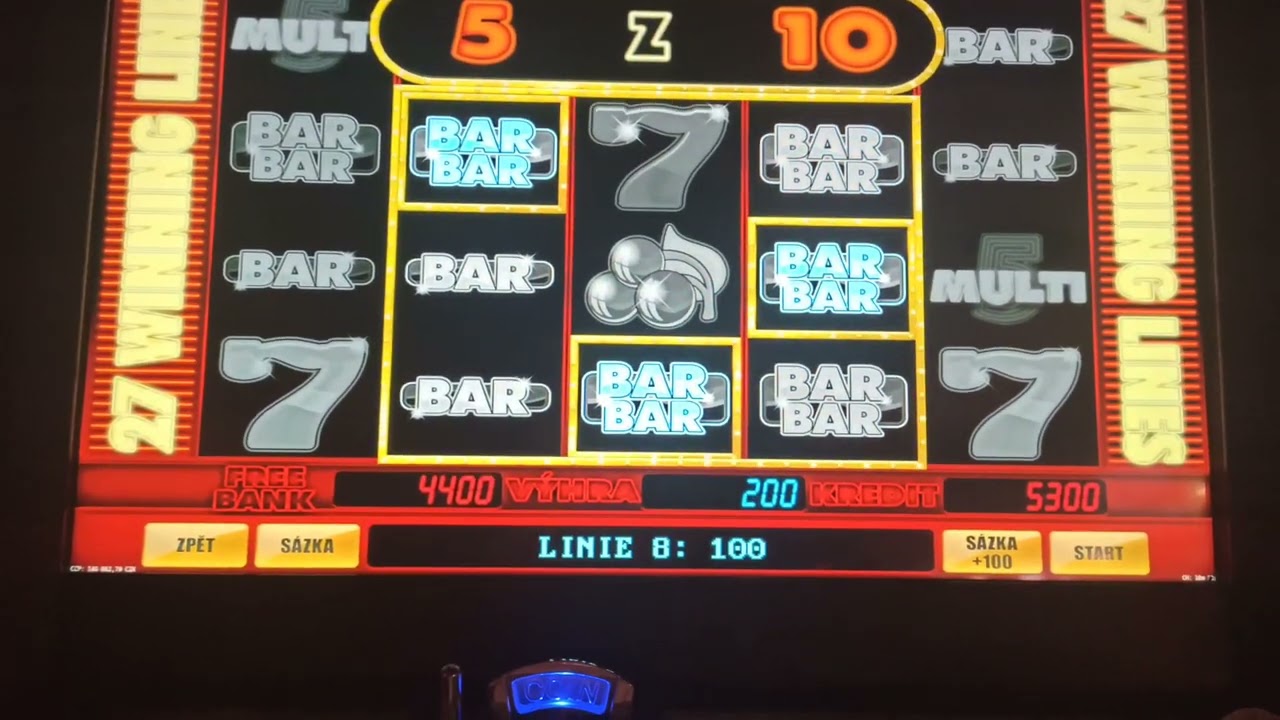 Automat - Multi 5 - Bonusy za 100Kč #1