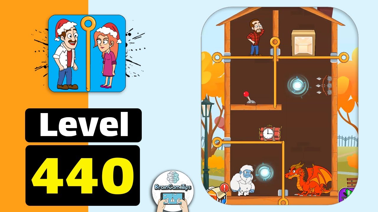 Home Pin: Pull The Pin Puzzle - How To Loot? - Pull Pin Puzzle Level 440 Walkthrough