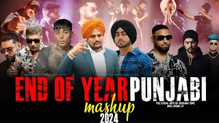 end of year punjabi mashup 2024 | 1 hours NONSTOP GANGSTER PUNJABI MASHUP 2024 #mashup #lofi