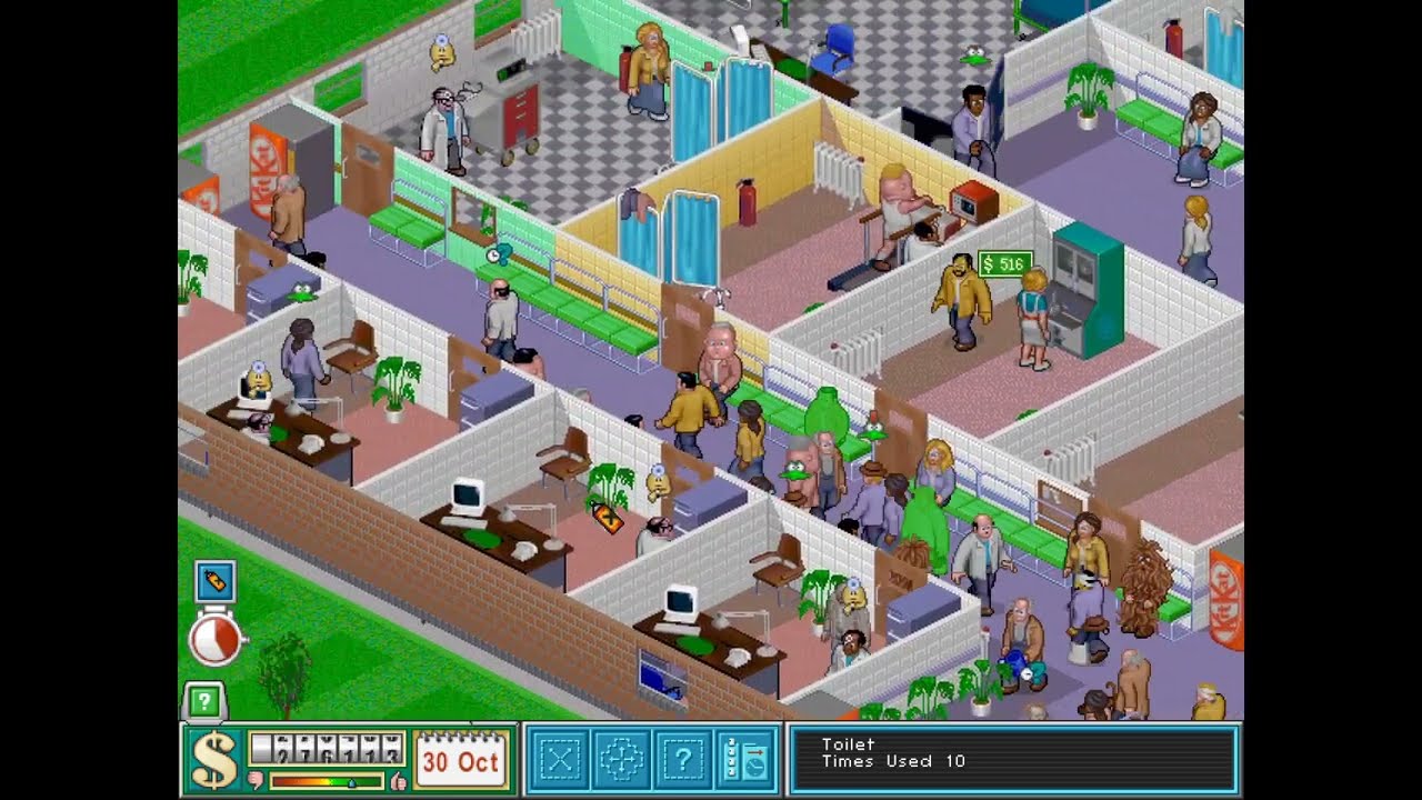 Theme Hospital - Manquay - Level Eighth