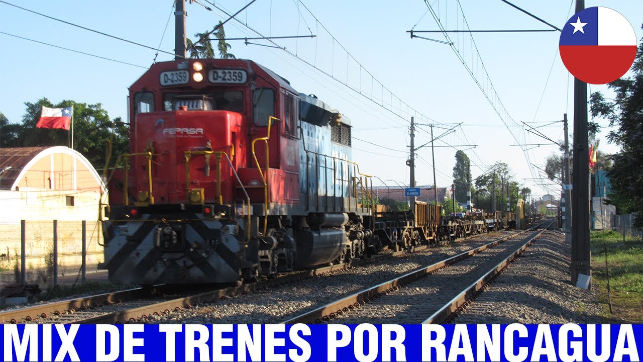 EFE Central y Fepasa | Mix de Trenes por Rancagua