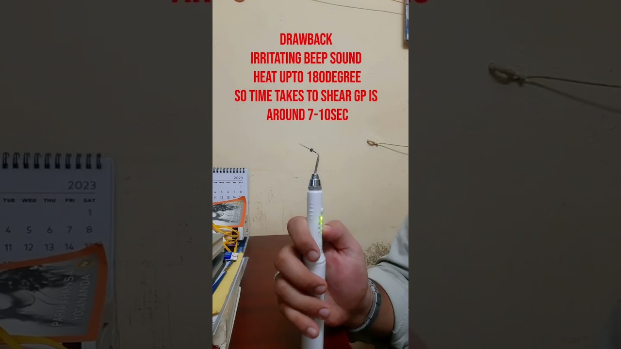 obturation pen vs gp cutter #dentistry#dentalchair #waldent #endoking #woodpecker #dentalkart