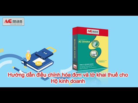Video Hướng dẫn điều chỉnh hóa đơn và thực hiện tờ khai thuế... - YouTube