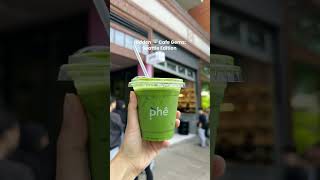 Hidden Cafe Gems ( Seattle edition) Matcha- Phê #seattlefoodie #matchalovers #matcha #momvlog