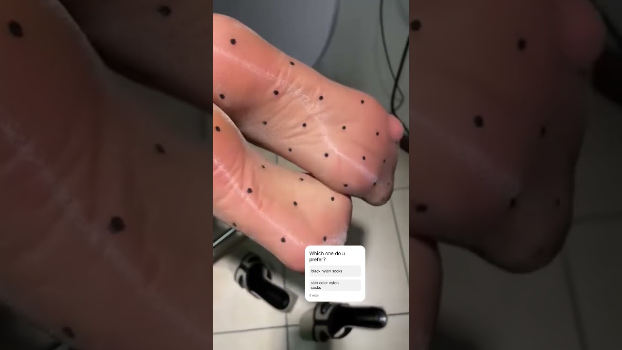 shinny nylon socks💥 heels