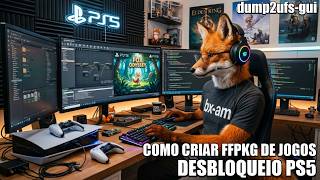 COMO CRIAR IMAGEM FFPKG DE JOGOS NO PS5 DESBLOQUEADO