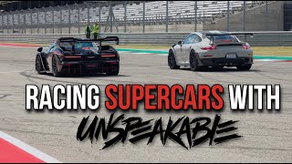 Racing Supercars with Nathan from Unspeakable and 0-60!