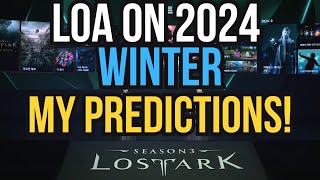 MY 2024 WINTER LOAON PREDICTIONS!
