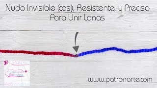 Invisible, Precise and Resistant Knot to Join Yarn (English Subtitles)