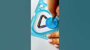 Colourful Spirograph #spirograph #satisfying #drawing #asmr #pattern #art #viral #fyp #shorts