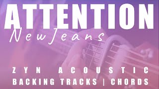 ATTENTION - NewJeans | Acoustic Karaoke | Chords