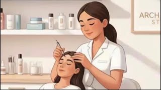 ANIMATED SPA DAY! #asmr #animated #cartoon #viral #foryou #foryoupage  screenshot 2