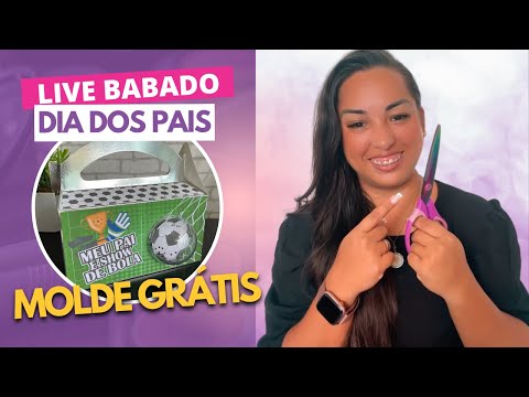 DIA DOS PAIS l CAIXA PAI CAMPEÃO l MOLDE GRÁTIS