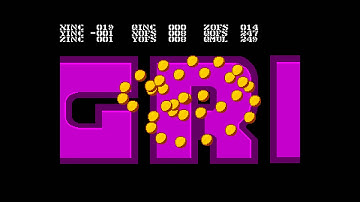 Cuddly Demos: The Megaball Demo by The Carebears (Atari ST) 1080p50