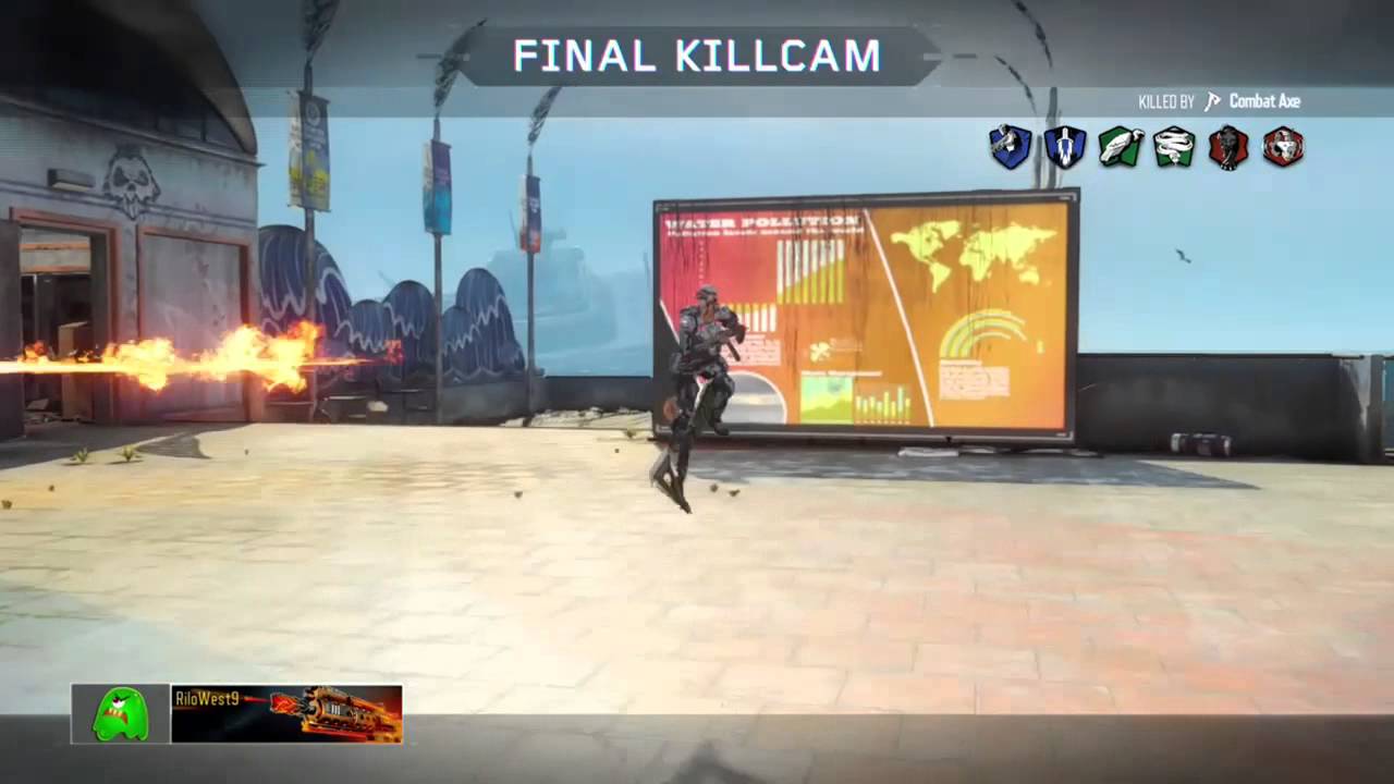 Insane Cross Map Combat Axe Black Ops 3 Game Winner