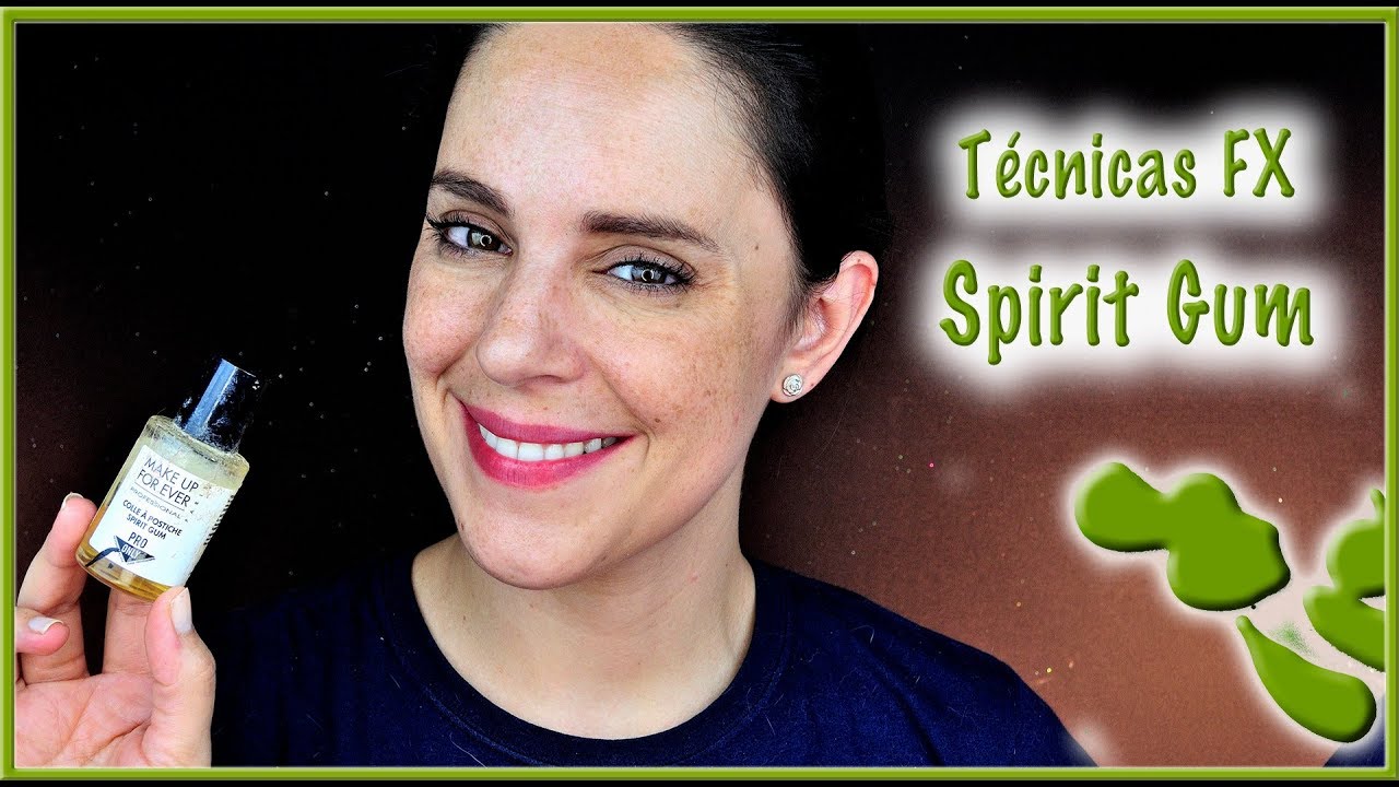 Todo sobre el adhesivo Spirit Gum | Silvia Quiros