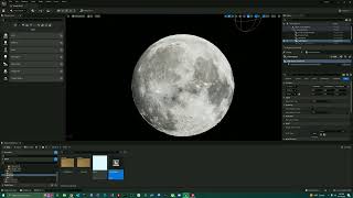 Moon Full Scale Rendering in Unreal Engine 5 with Voxel Plugin