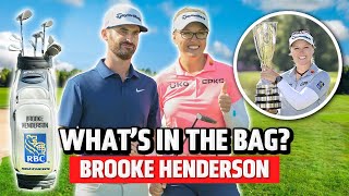 Brooke Henderson - WHAT'S IN THE BAG? 2024