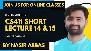 CS411 Lecture 14&15 BY VUBWN CS411 SHORT LECTURES | CS411 Midterm Preparation | CS411 Short Lectures