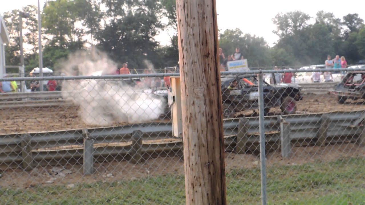 Kenton County Fair Minimod 2013 Demolition Derby YouTube