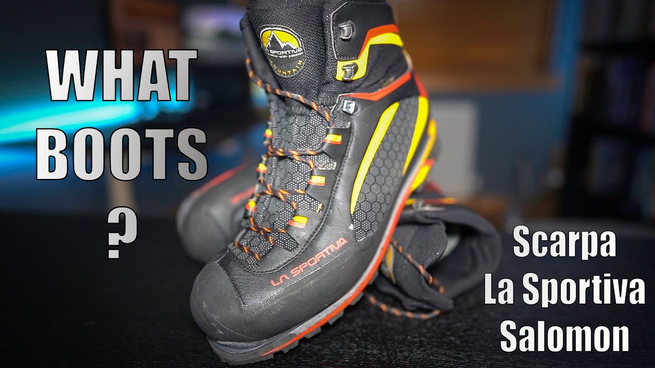 What Hiking Boots ? Scarpa , La Sportiva and Salomon - YouTube