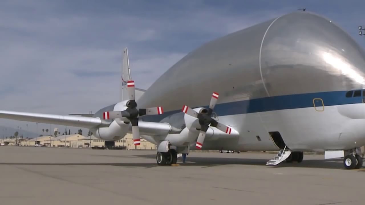 Elephant Man Cargo Plane The Aero Spacelines Super Guppy of the Nasa