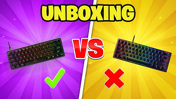 UNBOXING Razer Huntsman Mini VS Apex Pro Mini (Keyboard Review)