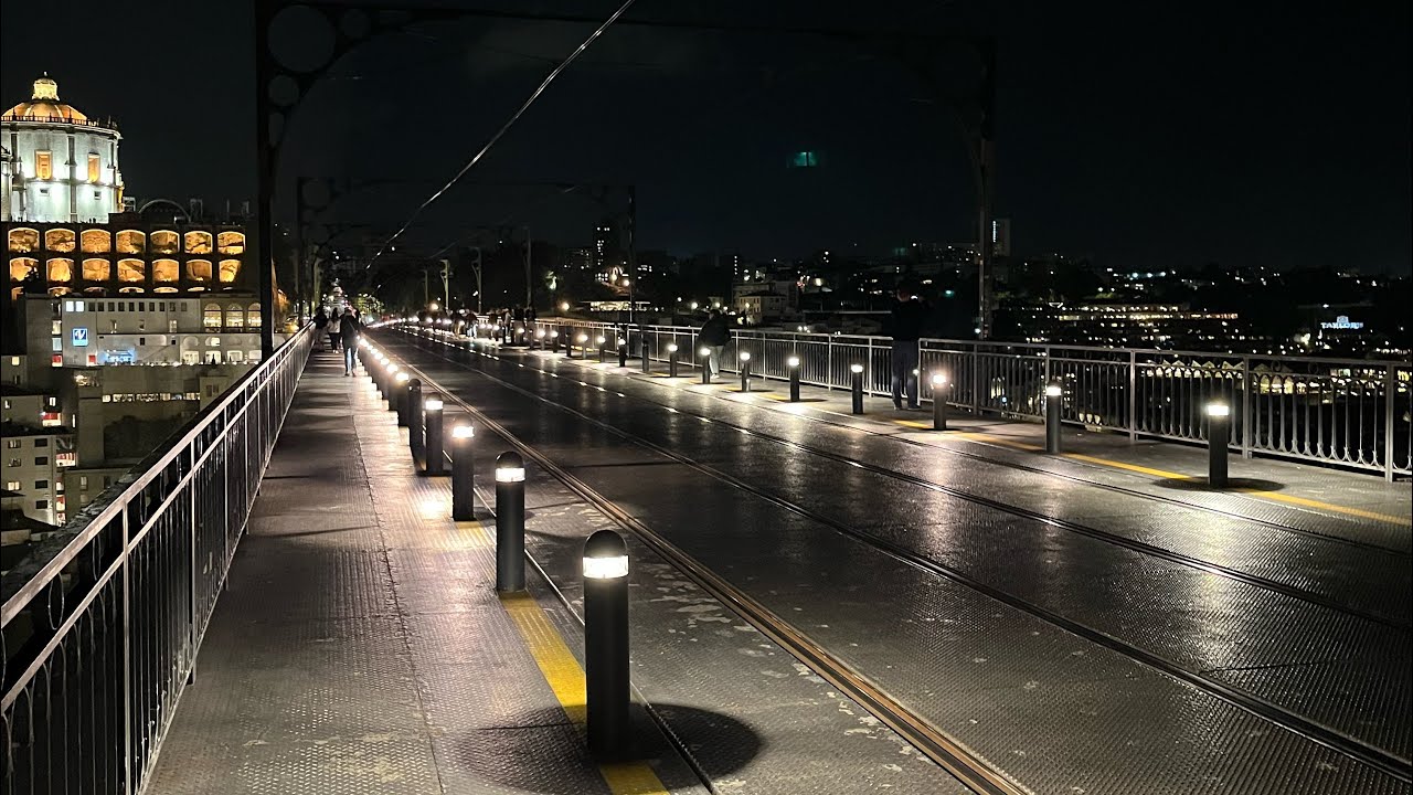 Porto at Night from the Bridge 🌃