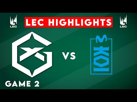MKOI vs GX Game 2 Highlights | LEC 2025 Winter Playoffs | Movistar KOI vs GIANTX by Onivia