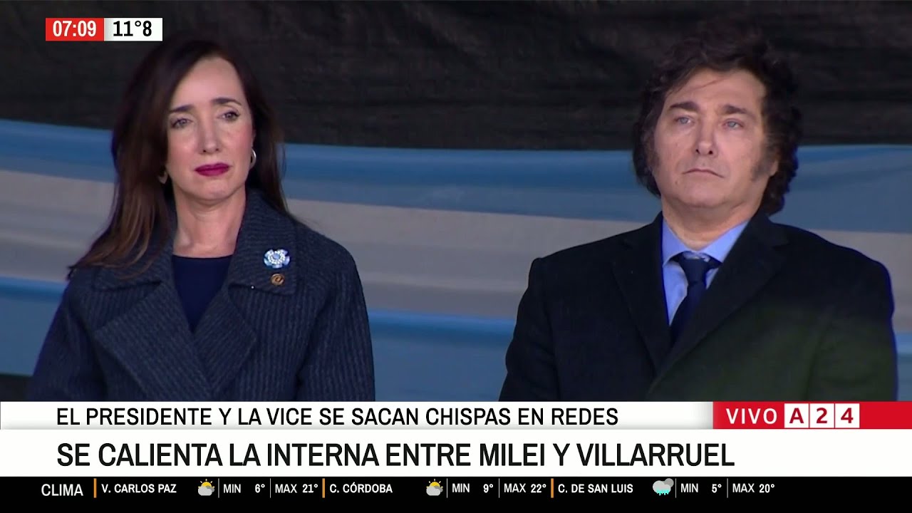 🔥 SE CALIENTA LA INTERNA ENTRE JAVIER MILEI Y VICTORIA VILLARRUEL: SE SACAN CHISPAS EN REDES