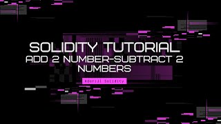 Celebrity Solidity Tutorial (Lesson 2-3) Net Worth