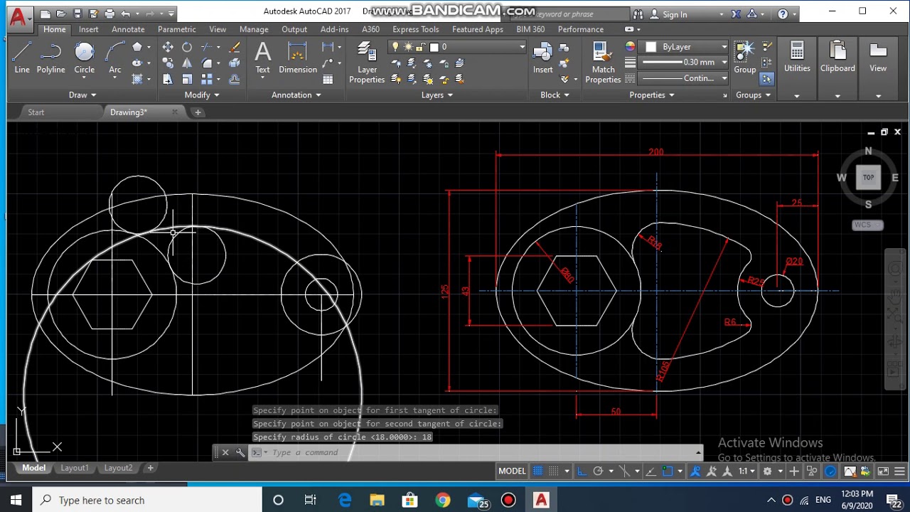 Как в автокаде вырезать фрагмент чертежа по контуру