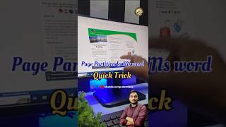 MS Word Tricks & Tips 2025 🔥 | Page Ko 3 Part Me Kaise Divide Kare 🧠 #shorts #viral #msword
