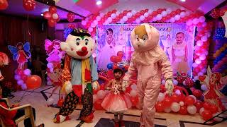 Birthday party Live cartoons mascots are on Rent in Bangalore by Ramky Events, Bangalore