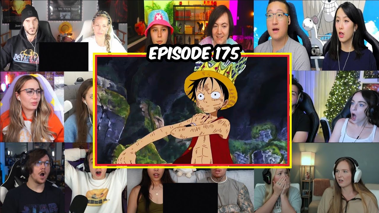 One Piece Episode 175 Reaction Mashup | ワンピース
