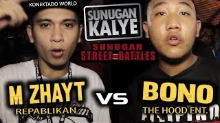 SUNUGAN KALYE - M ZHAYT vs BONO La UNION